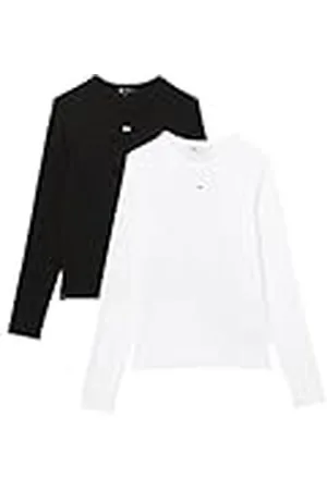 Tommy Hilfiger TJW 2PACK Slim Essential Rib LS DW0DW17716 L/S T-shirt, , L, , L