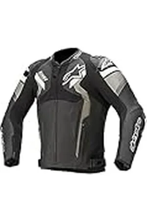 Alpinestars Atem V4 leren jas zwart/grijs/wit