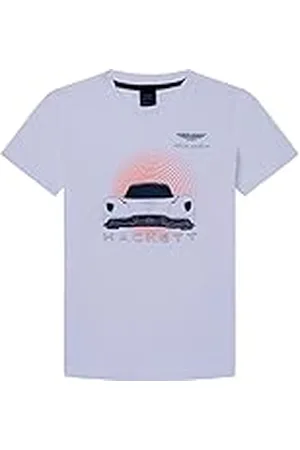 Hackett AMR Car Sun Tee T-shirt voor jongens, , 5 Jaren