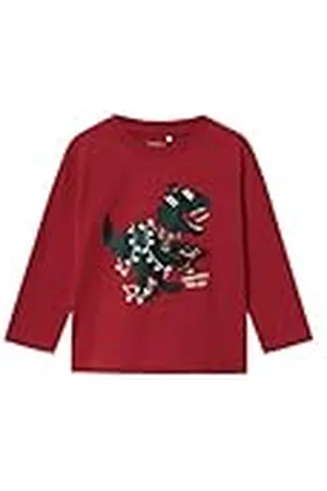 NAME IT Jongens Nmmrcandy Nreg Ls Top Box Shirt met lange mouwen, , 98