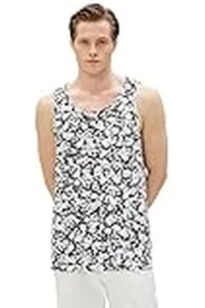 Koton Heren Skull Printed Tanktop Crew Neck Slim Fit, , M