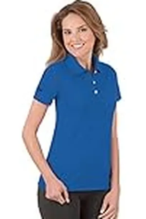 Trigema Dames poloshirt van katoen, , L