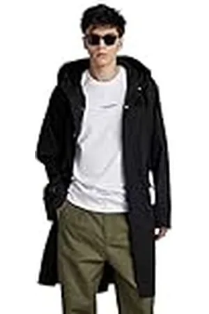 G-Star RAW Dames Fishtail Parka Jacket, Zwart (dark black D389-6484), S, , S