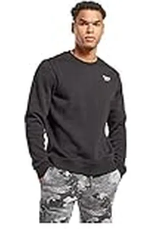 Reebok Mannen linker borst Logo Crew Sweatshirt, , S