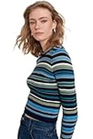 Trendyol Acryltrui - Meerdere kleuren - Slim S Multi-Color, Meerkleurig, S