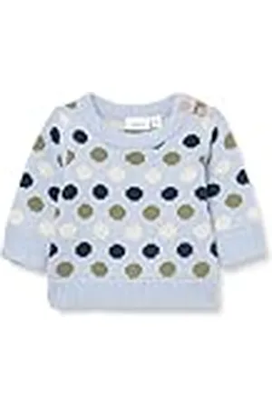 NAME IT Nbmtotomas Ls Knit gebreide trui voor baby