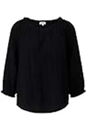 QS by s.Oliver Off-shoulder-blouse van viscosemix, , 36