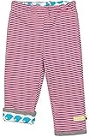 loud + proud Uniseks omkeerbare babybroek van biologisch katoen, GOTS-gecertificeerde broek, , 50-56