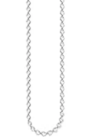 Thomas Sabo Damen-Kette ohne Anhänger 925 Sterlingsilber X0091-001-12-L