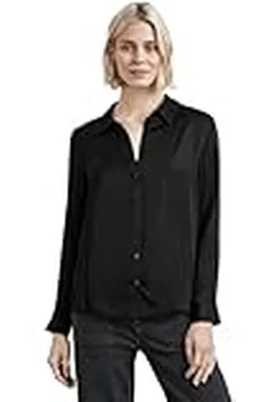 Street one Party_satijnen shirtkraag blouse, , 46