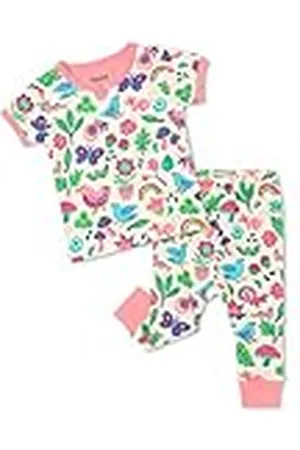 Hatley Baby Meisjes Biologisch Katoen Pyjama Set Peuter Onderbroek, , 3-6 Maanden