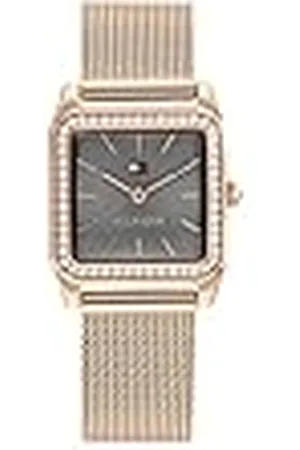 Tommy Hilfiger Analoog Quartz horloge voor dames met roestvrij stalen armband, , Modern