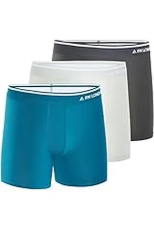 FM London Micromodal Boxers voor heren, 3 stuks, zachte anti-chafe boxers met voorgevormde buidel - geschikt voor sport en dagelijks gebruik - vochtafvoerend, labelvrij, ademend ondergoed, Houtskool