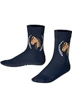 Falke Uniseks-kind Sokken Horse K So katoen gedessineerd 1 paar, , 23-26