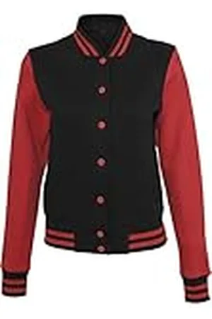 Build Your Brand Vrouwen Ladies Sweat College Jacket, , S