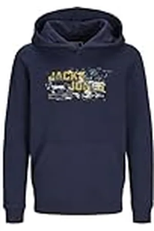 JACK & JONES Jongen capuchontrui met logo juni, , 152