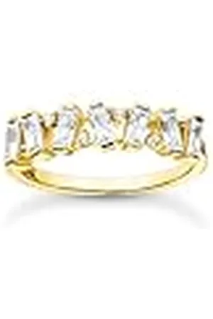 Thomas Sabo Dames zilver verguld zirkonia ring statement - TR2346-414-14-54