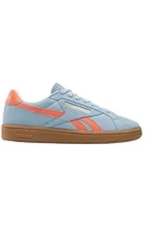 Reebok Club C Grounds UK tennisschoenen voor dames, Softblue Superchargedcoral Gum, 42 EU