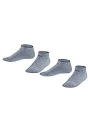 ESPRIT Uniseks-kind Korte sokken Foot Logo Multipack K Sn katoen kort eenkleurig 2 paar, , 27-30