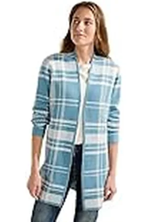 CECIL Longcardigan geruit, , M