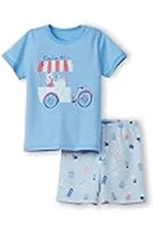 Calida Meisjes Toddlers Icecream Pyjamaset, Vista Blue, standaard, , Eén maat
