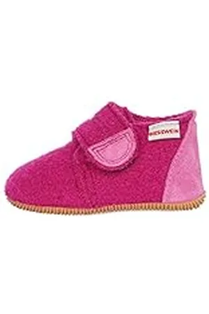 Giesswein Unisex kinderen Oberstaufen pantoffels ongevoerd, Druif 374, 19 EU