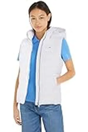 Tommy Hilfiger Dames TJW BASIC HOODED VEST Vest, , XS, , XS
