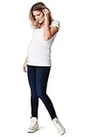 Noppies Dames Jeans OTB Jegging Ella Midnight Blue zwangerschapsjeans, , 26W