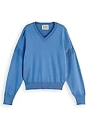 Scotch&Soda Dames V-hals relaxed trui sweater, , L