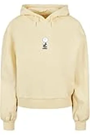 Merchcode Dames Hoodies Peanuts - Charlie Brown Organic Oversized Hoody, Oversized Fit, L, , L
