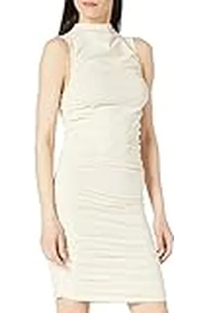 NA-KD Mouwloze jerseyjurk voor dames, verzameld, casual, , XL