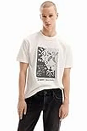 Desigual Heren Ts_Torn T-shirt, , XL