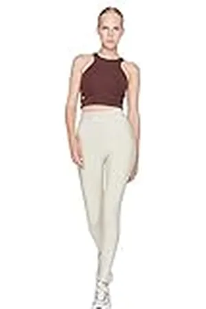 Trendyol Dames sportkleding hoge taille skinny fit volledige grootte sport legging, , M