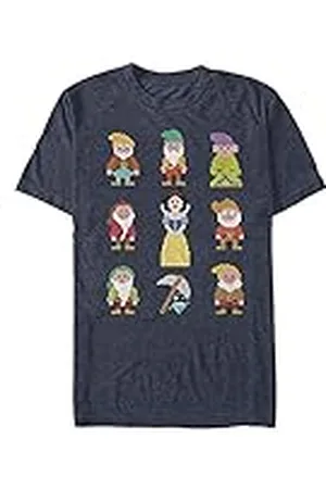 Disney Snow White - Pixel Dwarf Unisex Crew neck T-Shirt M