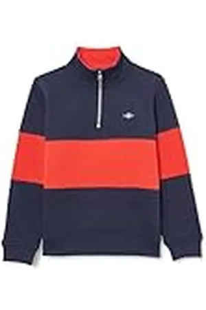 GANT Unisex kinderen Color Blocked Shield Half Zip Sweatshirt, , 146-152