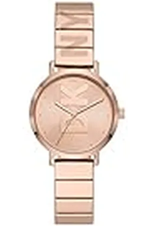 DKNY The Modernist Roségoudkleurig Roestvrijstalen Horloge met Drie Wijzers