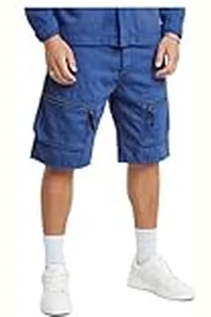 G-Star RAW Heren Denim Cargo Loose Shorts, , 27W