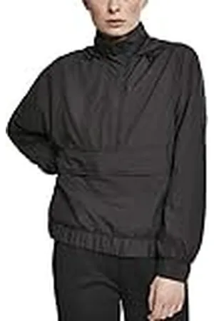 Urban classics Windbreaker voor dames, lichte overjas, pull-over-jack, , L
