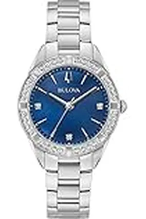 BULOVA Dames analoog kwartshorloge met roestvrij stalen armband 96R243