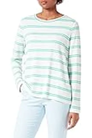 Bugatti Dames W8591-45107 T-shirt met lange mouwen, mint540, Sandard, , XXL