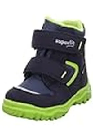 Superfit Jongens Husky1 Sneeuwlaarzen, Blauw groen 8020, 28 EU