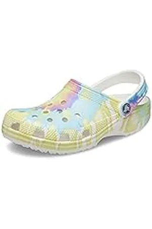 Crocs Klassieke tie-dye klompen voor dames, , 9/10 UK