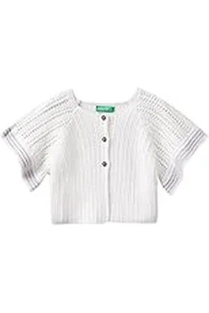 Benetton Koreana shirt M/M 119GH5001 Cardigan, , 82 meisjes, , 12 Maanden