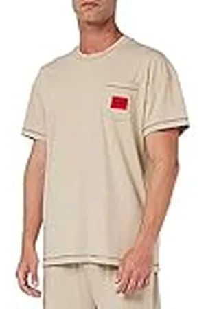 HUGO BOSS Heren Blend Pyjama_T_Shirt, Light Beige274, S, , S