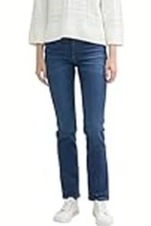 TOM TAILOR Kate Straight Jeans voor dames, , 28W x 32L