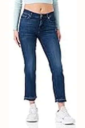 7 for all Mankind The Straight Crop Jeans voor dames, , 25
