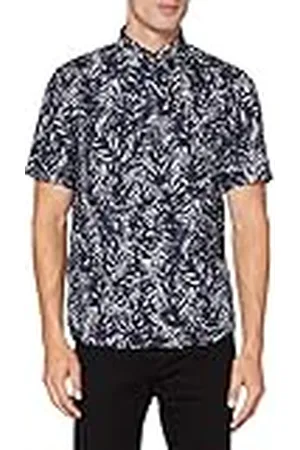 Bolongaro Palm Shirt voor heren - blauw - S