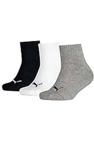 PUMA Kids Quarter Sokken (3 Paar Pack), , 26