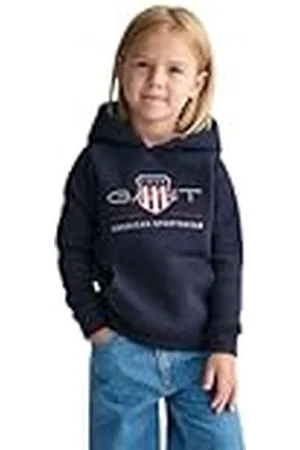 GANT Unisex kinderen Archive Shield Raglan Hoodie Hoodie, , 92