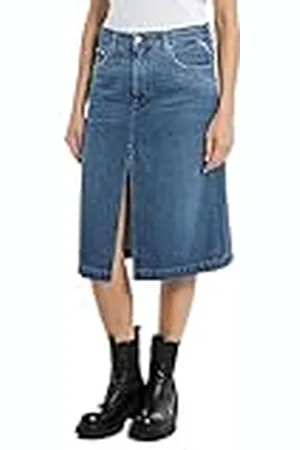 Replay Dames jeansrok knielang, , 23W